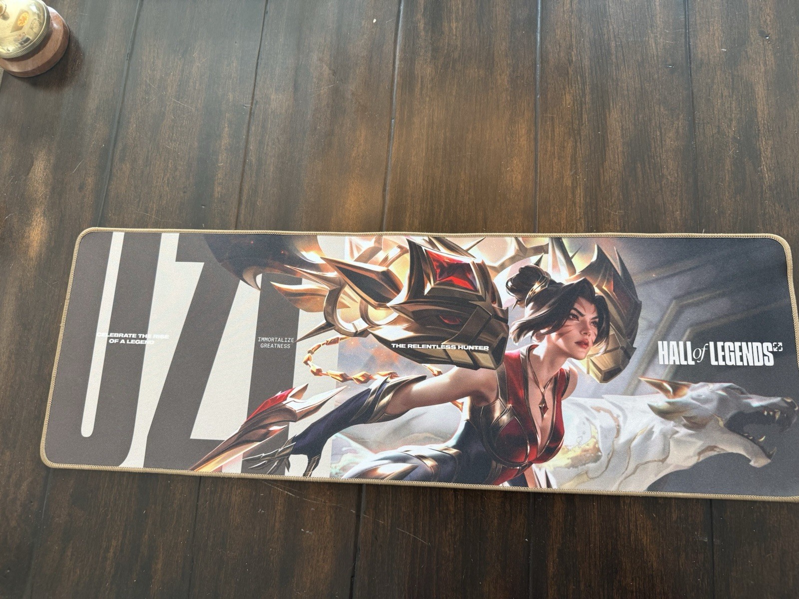 Official League of Legends Hall of Legends Uzi Kai'Sa Mouse Pad Keyboard Mat