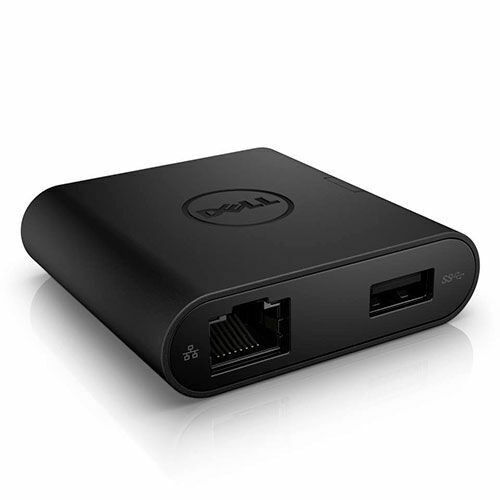 Genuine Dell DA200 USB-C to HDMI VGA Ethernet USB 3.0 Multiport Adapter