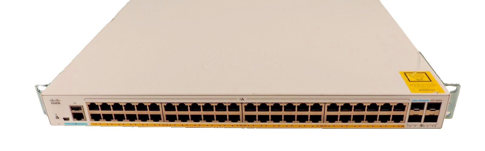 Cisco CBS350-48P-4X 48-Port GE RJ45 PoE & 4-Port 10G SFP+ Managed Switch