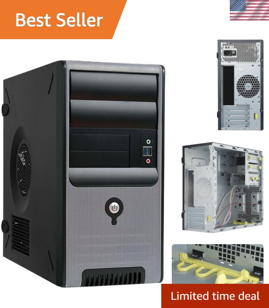 Z583 Mini Tower Chassis-Configured 6 Drive Bays-Supports Micro-ATX-TAC 2.0 Th...