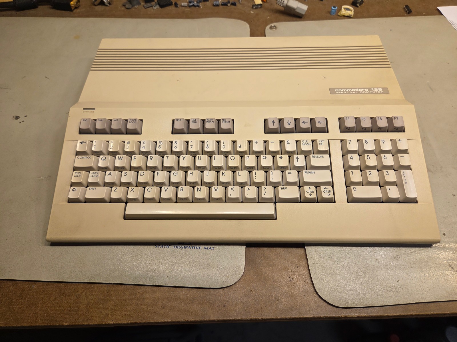 Commodore 128 C128 Computer with Power Supply - 