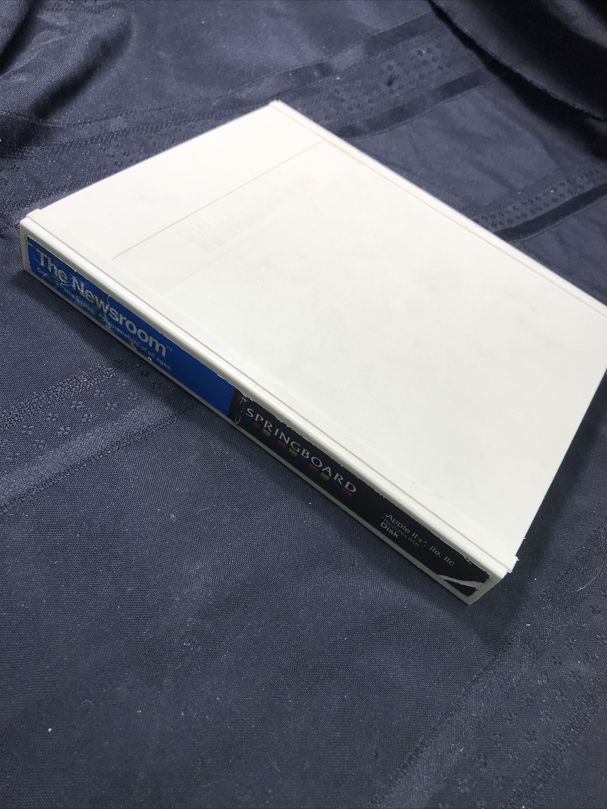 Springboard The Newsroom Creative Paths Series 2 Disk Apple II Rare Vintage 1986