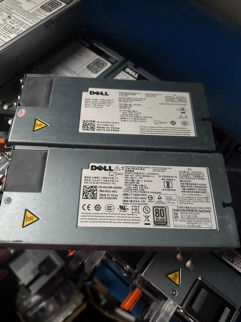 Dell C6220 C6320 1400W Server Power Supply REV07F D1200E-S1 Hot Swap