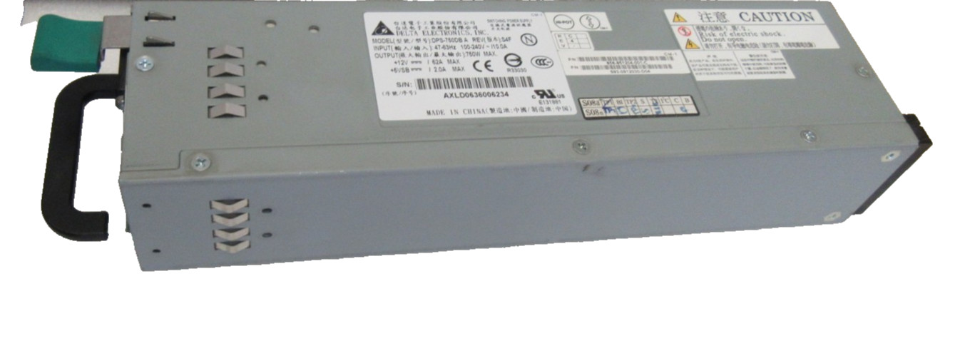 DELTA ELECTRONICS INC. MODEL DPS-750DB   A.REV POWER SUPPLY
