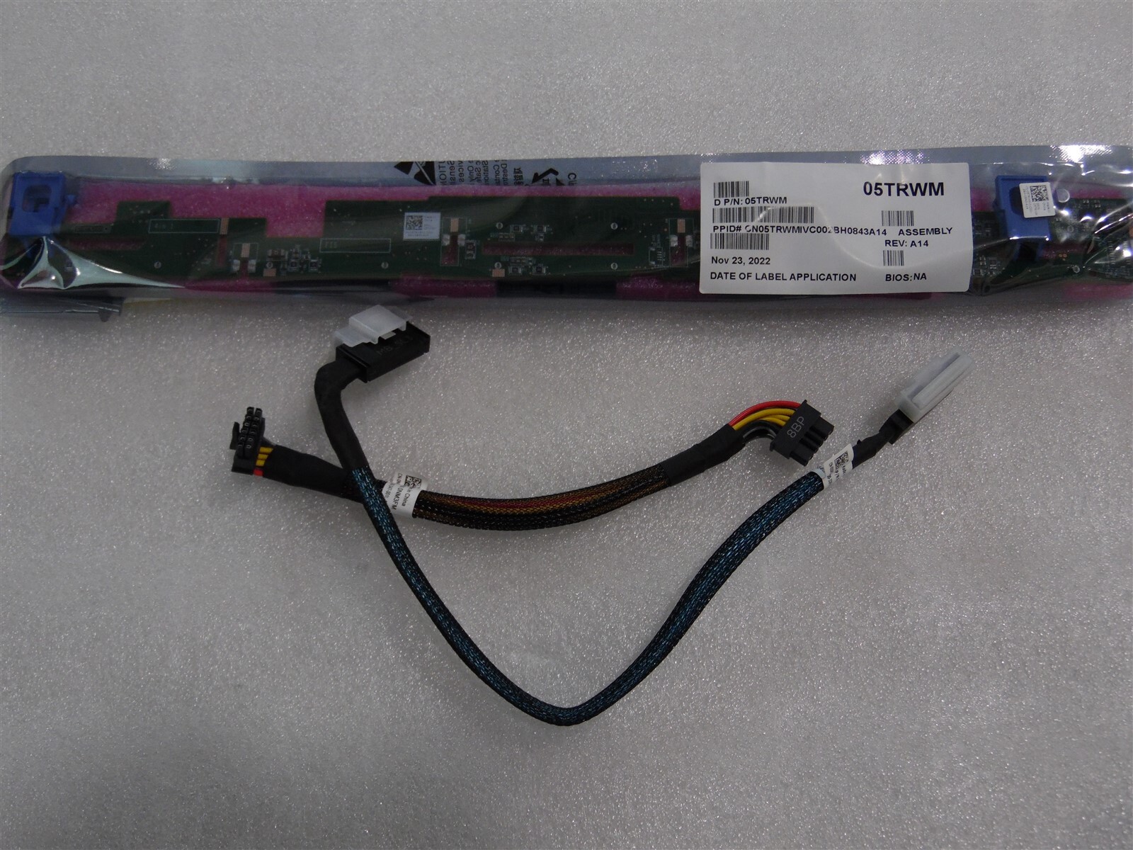 DELL POWEREDGE R650 8 BAY SERVER BACKPLANE 1U 8X2.5 15G H755 H745 RAID KIT 5TRWM