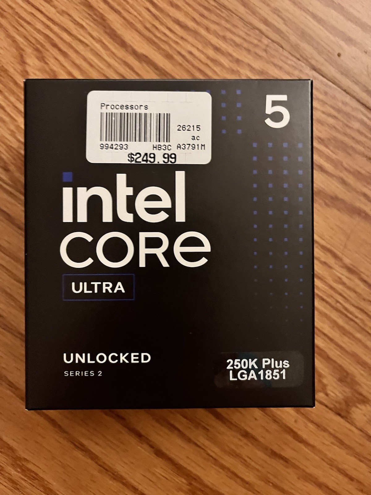 Intel Core Ultra 5 250K Plus 18-Cores up to 5.3 GHz New FACTORY SEALED