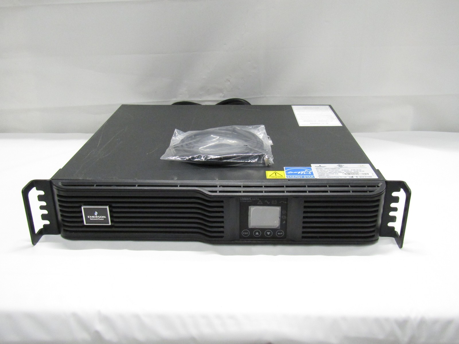 Emerson Liebert GXT4-1000RT120 Network Rack-Mount UPS with BATTERY & IS-WEBCARD