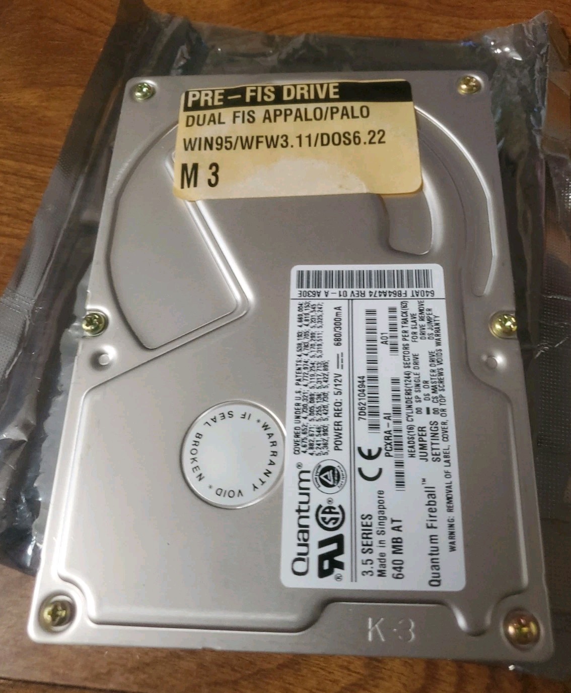 Quantum Fireball Plus AS 60GB FIS DRIVE