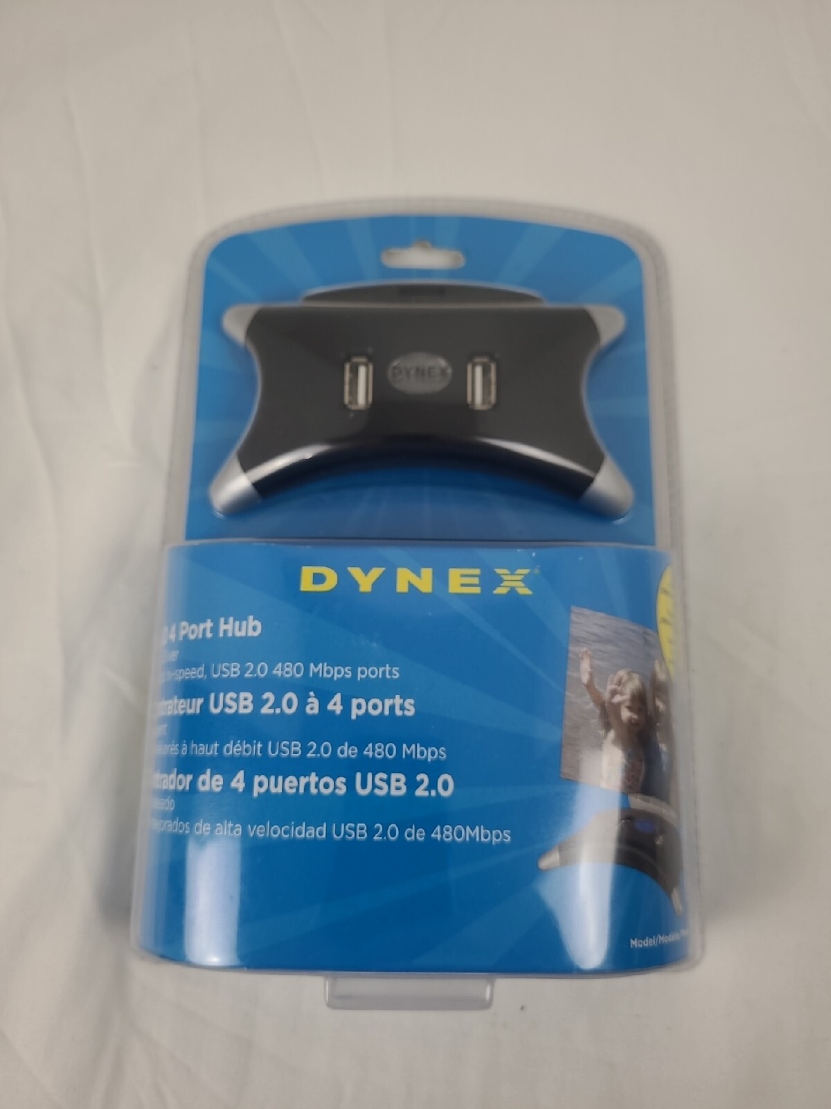 Dynex  (DX4P2H) 4-Ports External Hub
