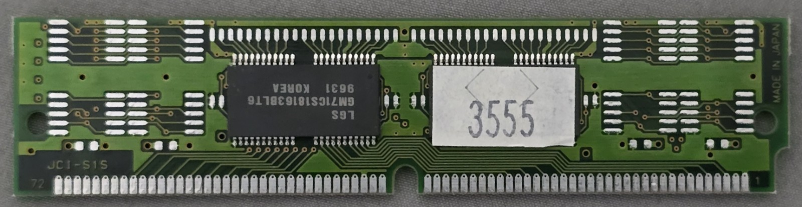 72-pin SIMM LGS GM71CS18163BLT6 DRAM 4MB (4x1MB) RAM EDO #1