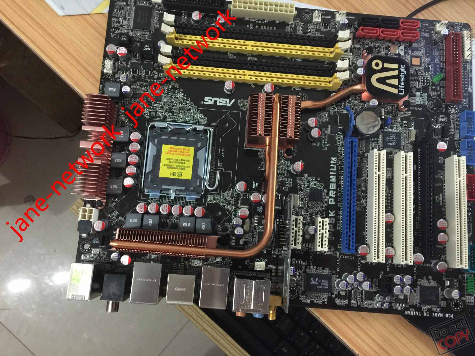1PCS Used P5K PREMIUM motherboard via DHL or Fedex shipping