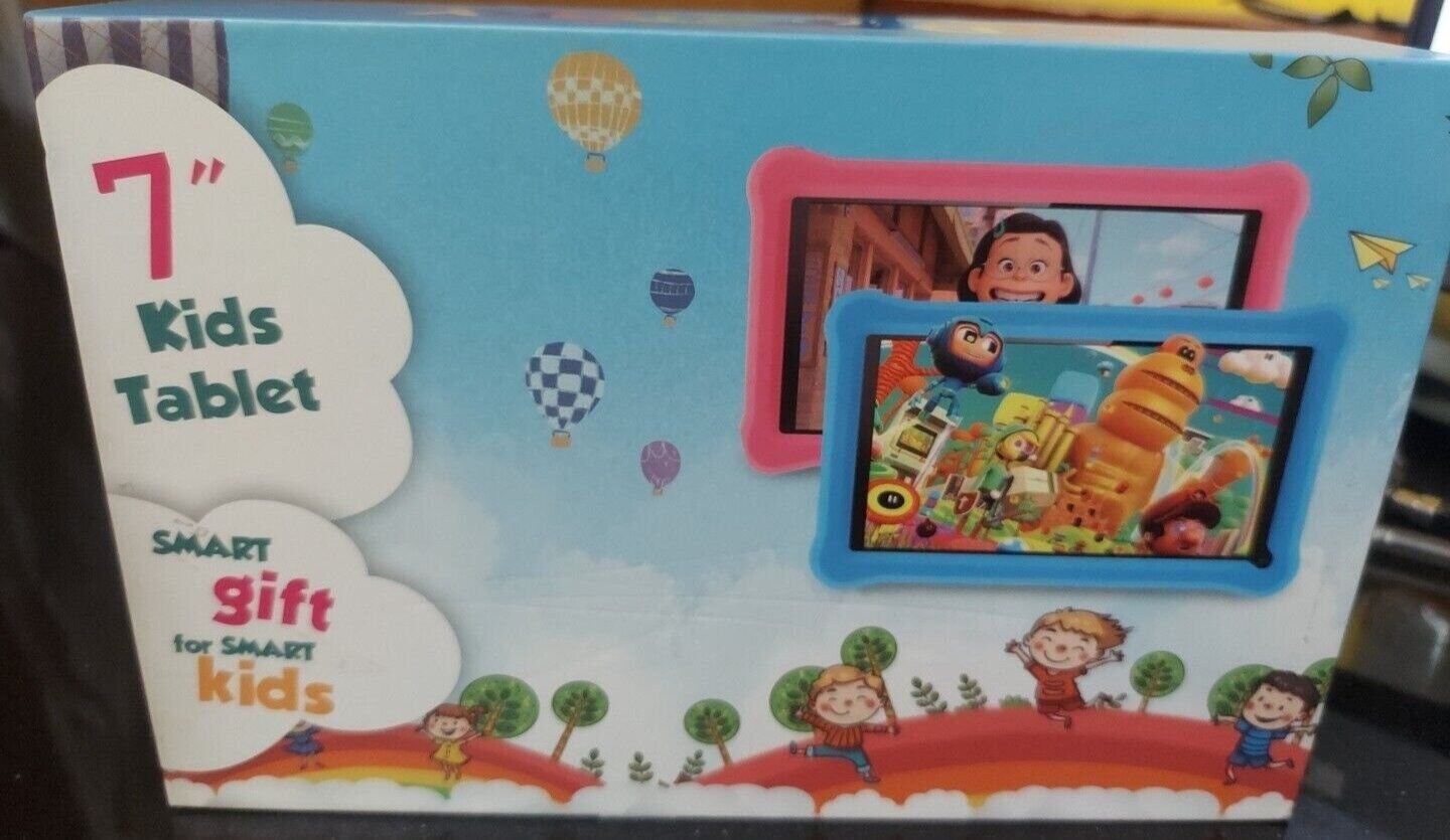 7 inches Kids Tablet Smart Gift, Kid Tablet 7 Toddler open box