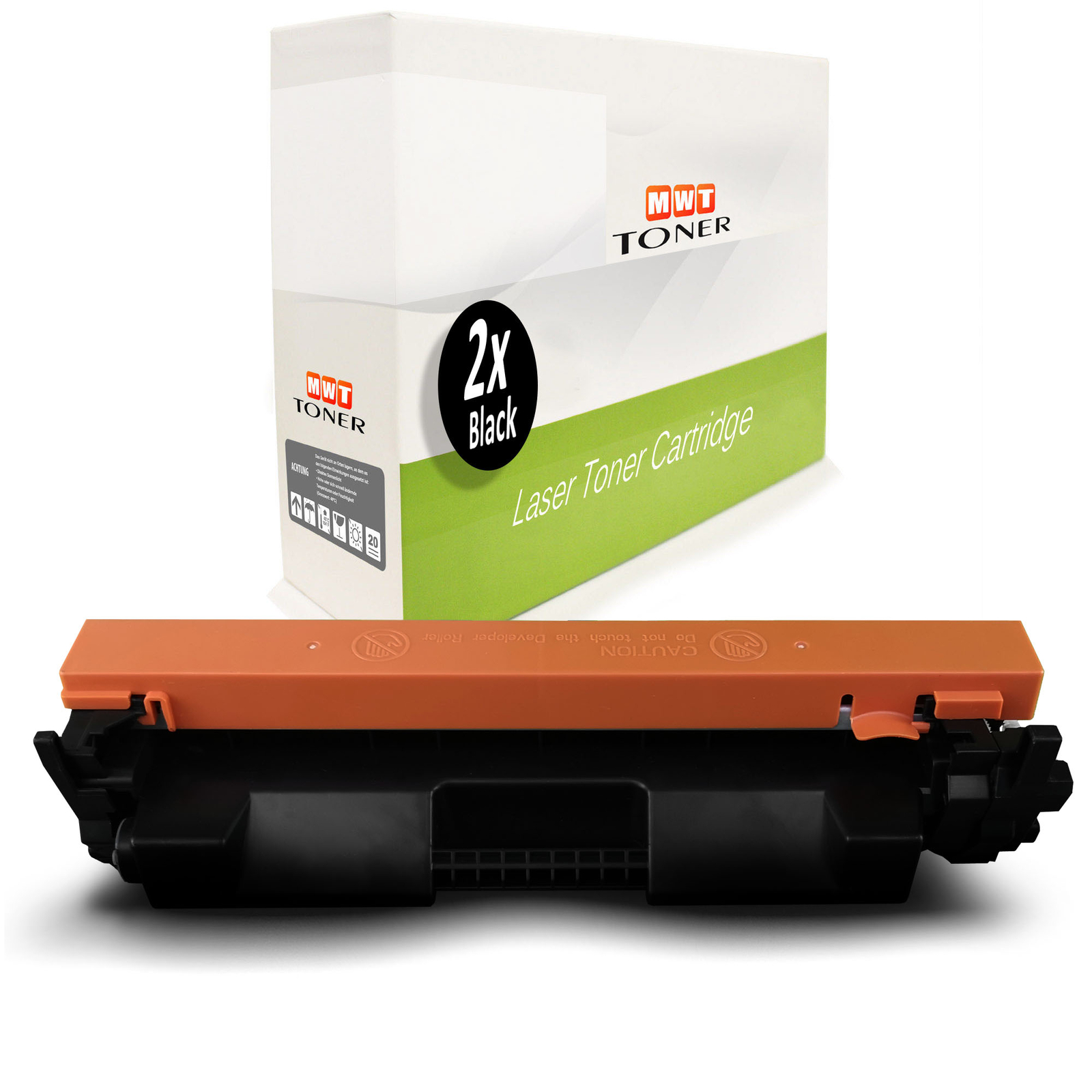 2x MWT Cartridge XXL Compatible for HP Pro Ultra M-134-a M-130-a M-130-Mfü M-134