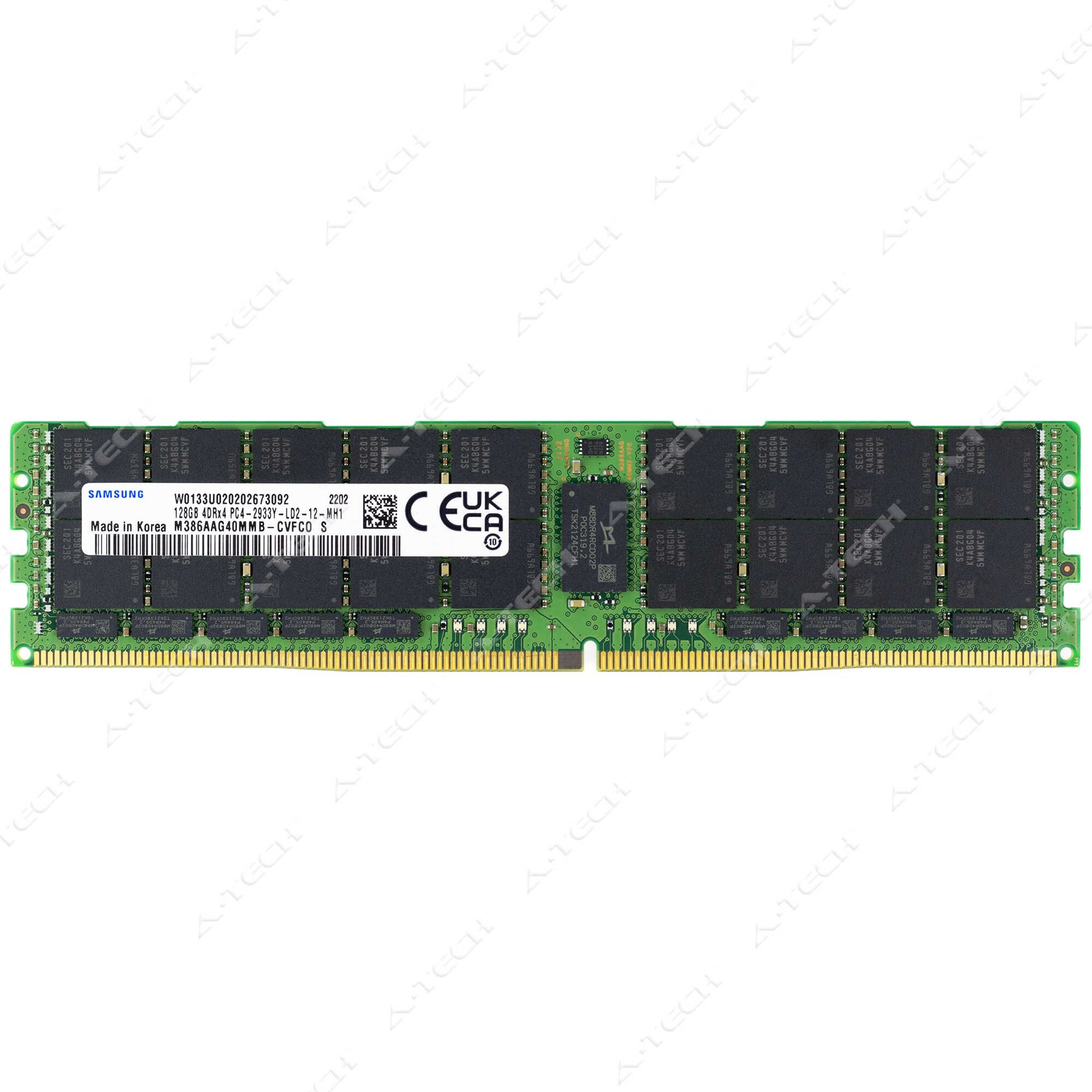Samsung 128GB DDR4-2933 PC4-23400 ECC LRDIMM Server Memory RAM M386AAG40MMB-CVF