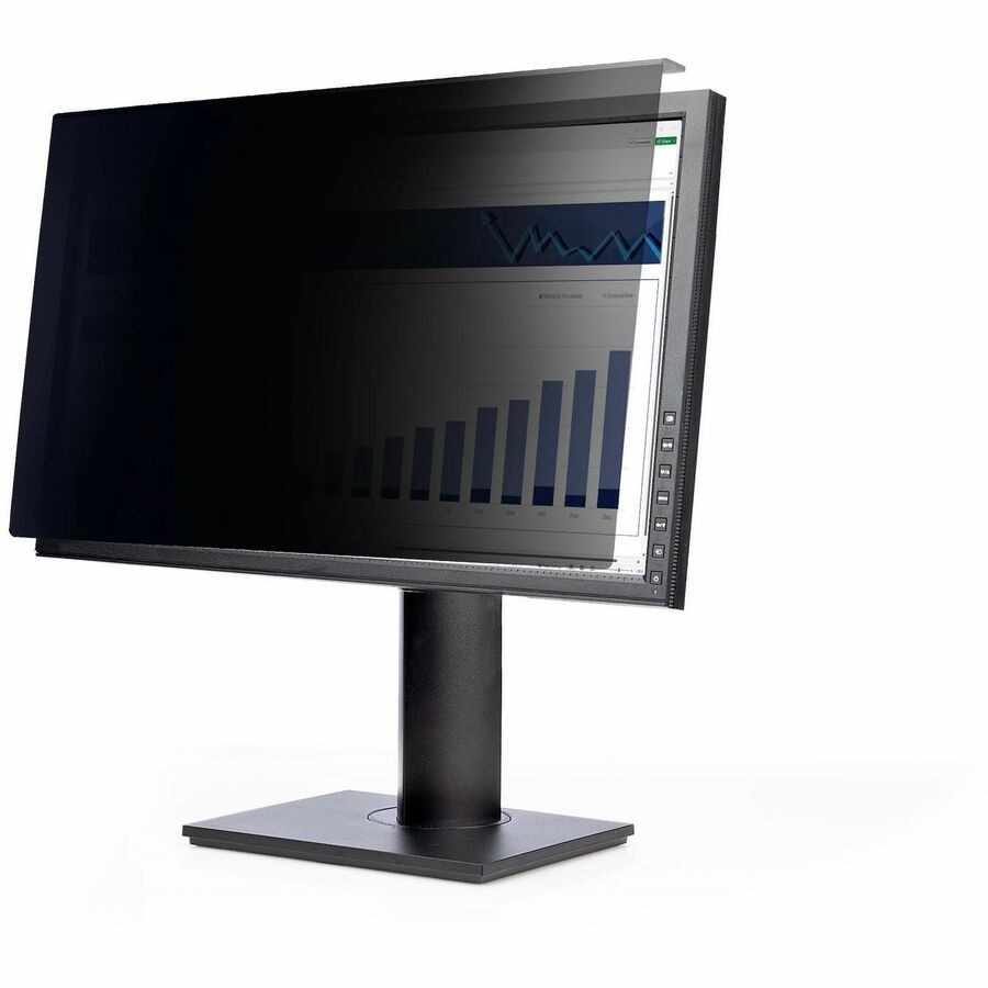 StarTech 24-inch 16:9 Computer Monitor Privacy Screen, Hanging Acrylic Filter