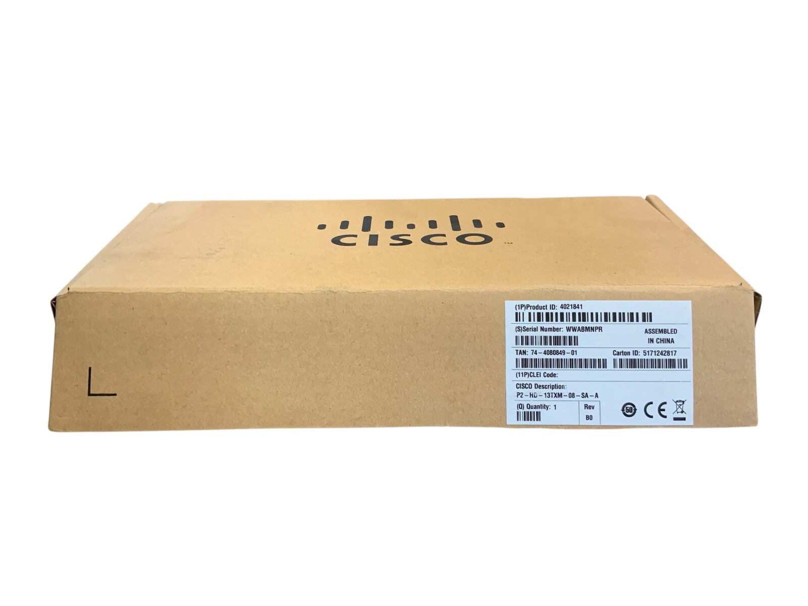 Cisco P2-HD-13TXM-08-SA-A 4021841 Prisma II Optical Transmitter 8dBm
