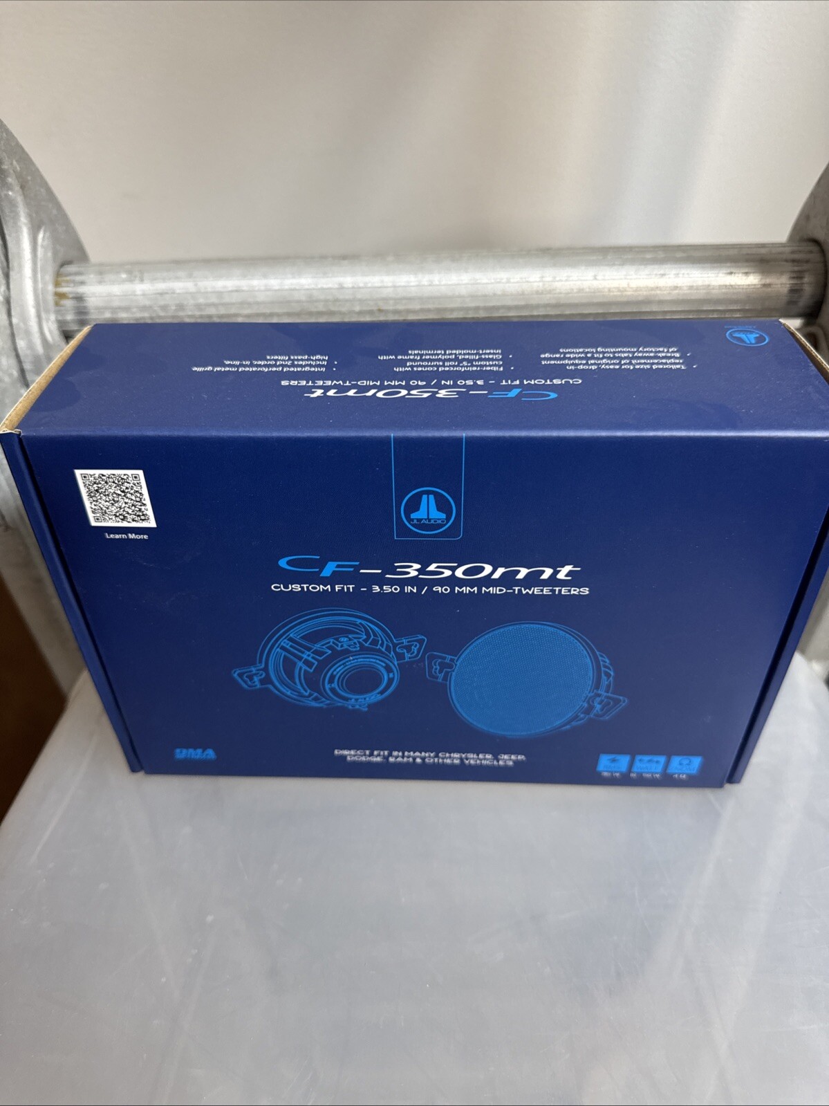 JL Audio CF-350MT Custom Fit 3.5” Mid-Tweeters Coaxial Brand New Sealed