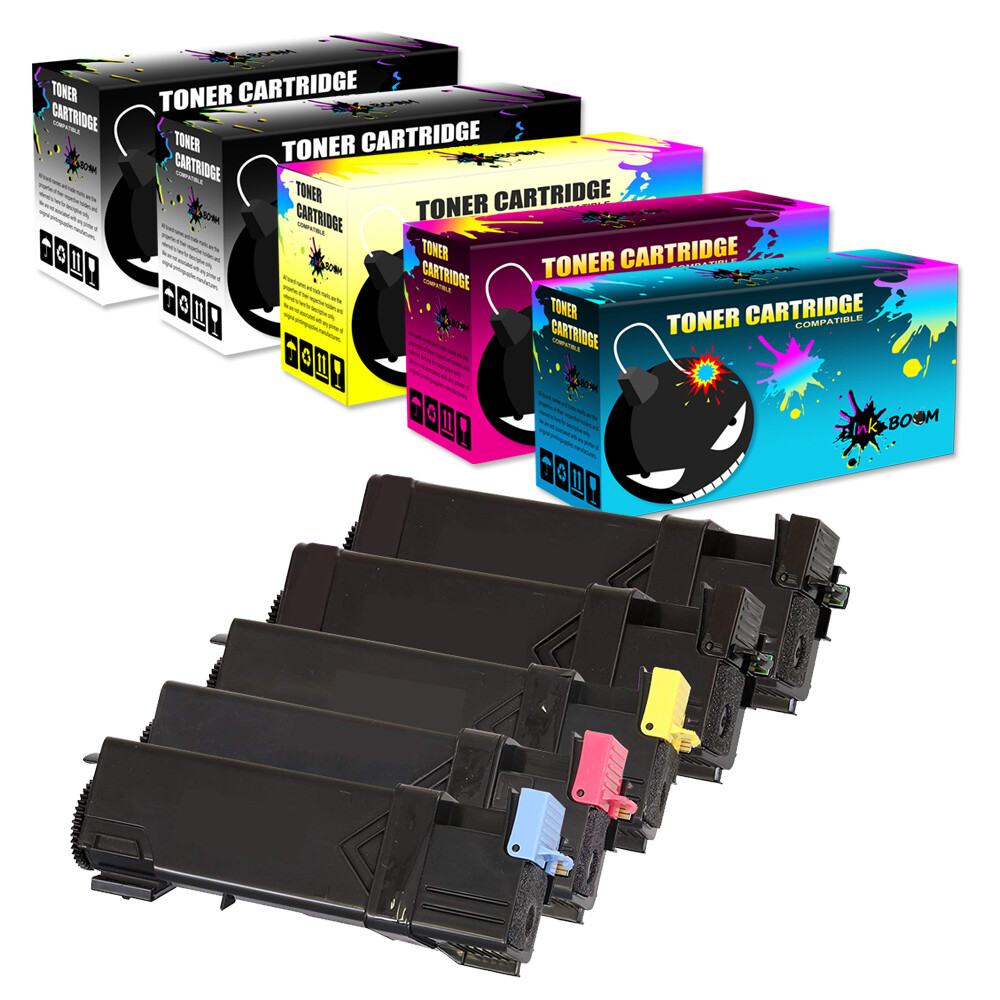 5 Toner for Dell 2150 2155 Color Laer 2150cdn Multi-Function 2155cn 2155cdn