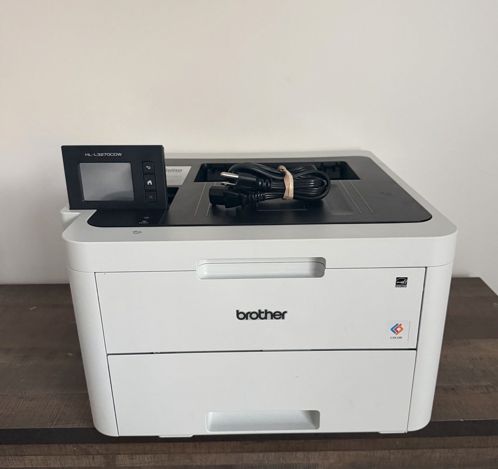 Brother HL-L3270CDW Wireless Color Laser Printer Duplex ONLY 107 Pages + Toner