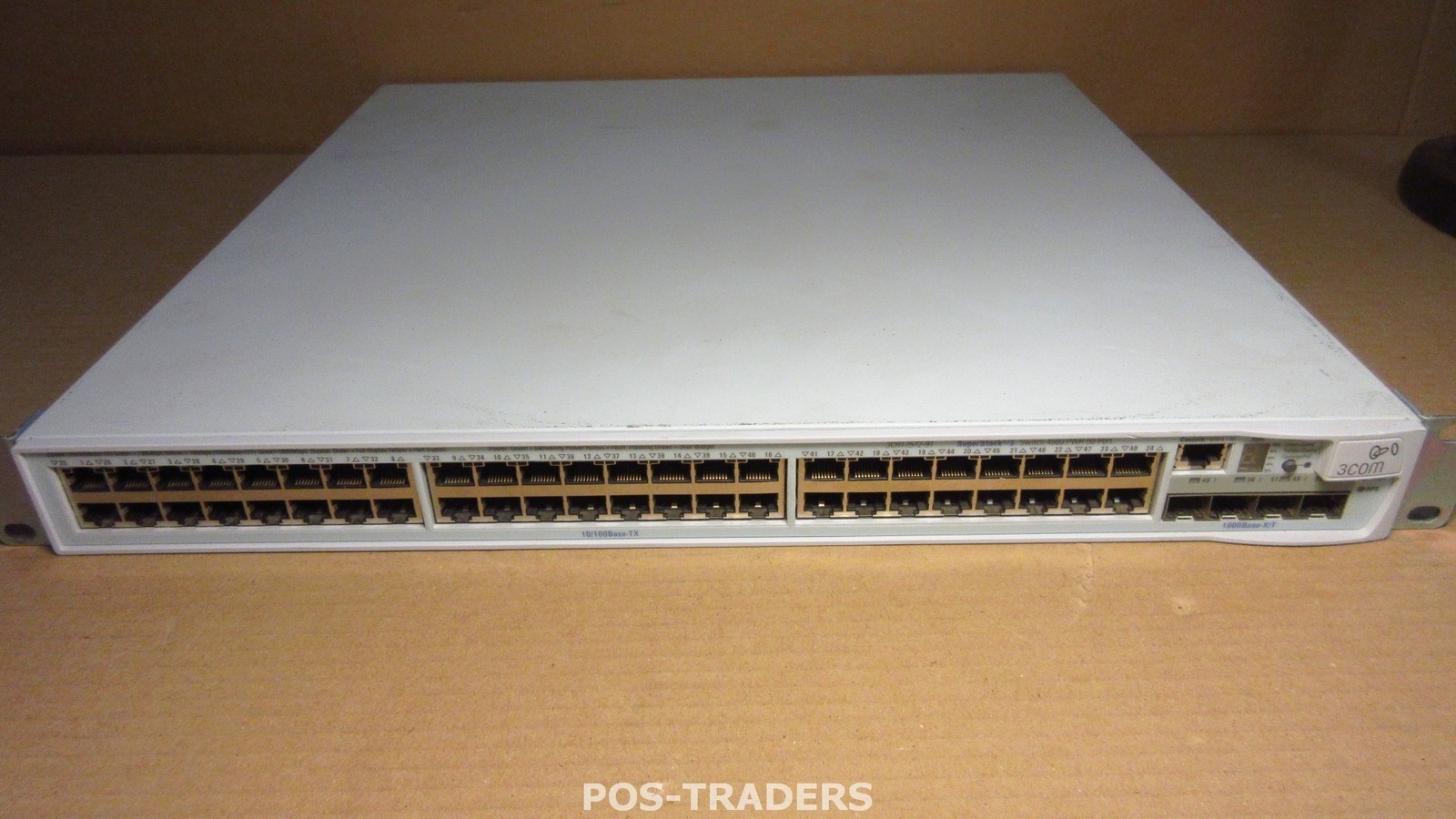 3Com 3CR17572-91 4500 PWR 48+2-Port Fast Ethernet PoE Layer 3 Switch 4X SFP