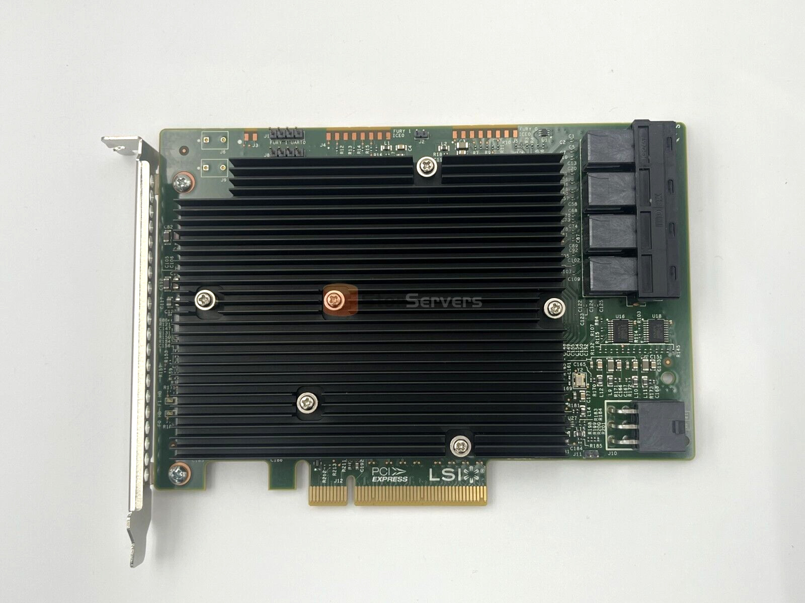 LSI 9300-16i 12Gb/s SAS/SATA HBA TrueNAS UnRaid LSI00447  05-25600-00 pull
