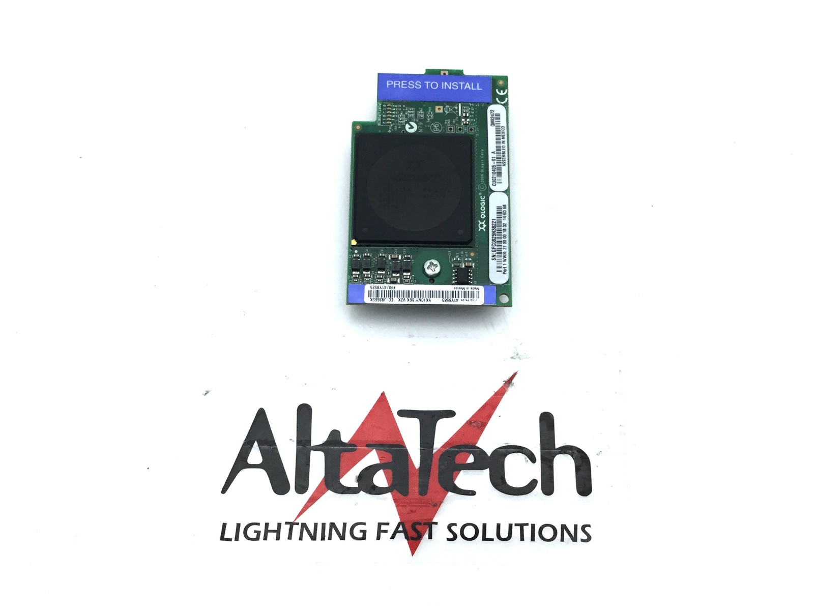 IBM QLogic 2 Port 4Gbps Fibre Channel Expansion Card 41Y8525 FC 4G - Tested