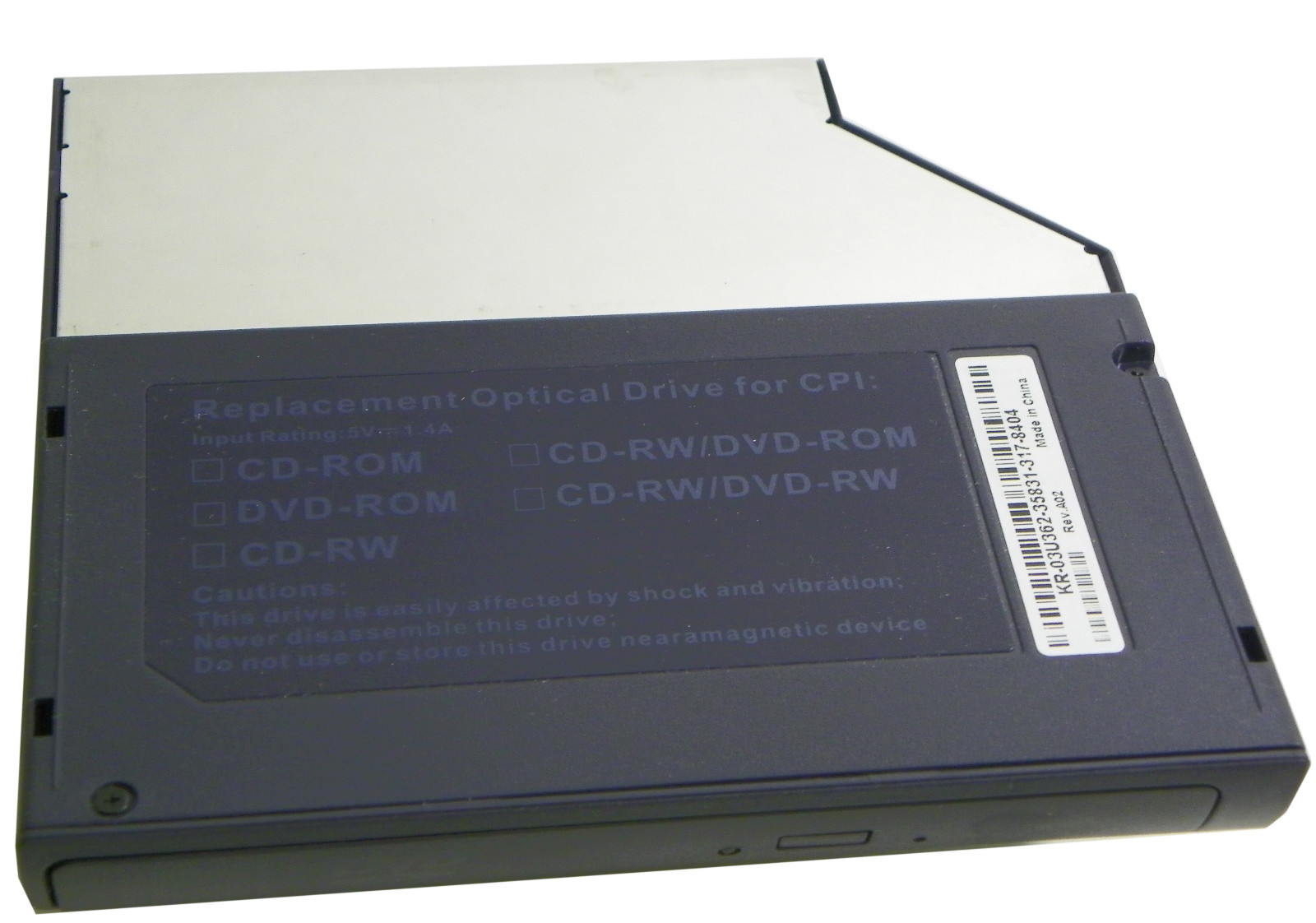 Dell DVD+RW Drive C500 C510 C600 C610 CPX CPT C800 C810