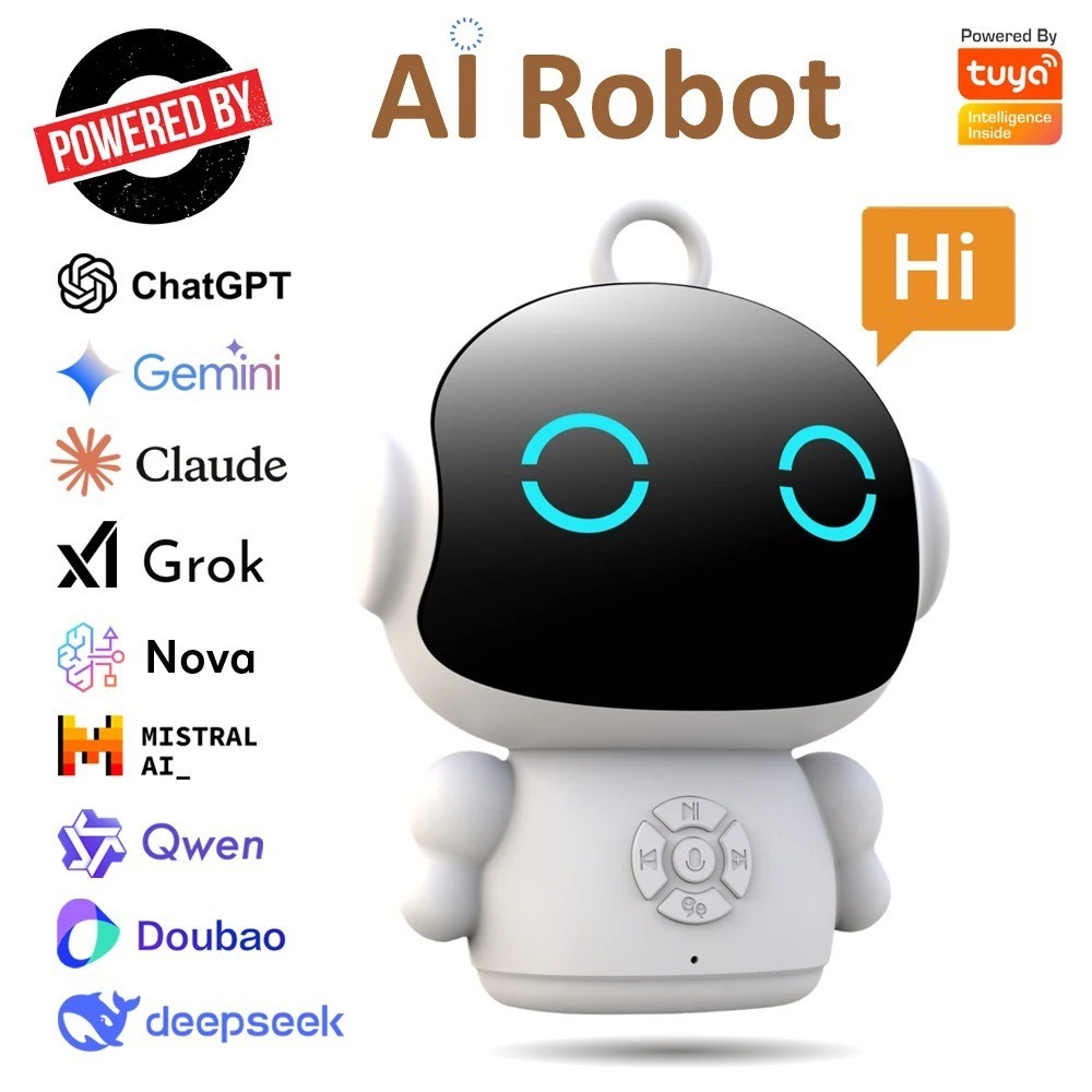 Smart AI Robot WiFi Early Education Toys for Children Speech Recognition Voice