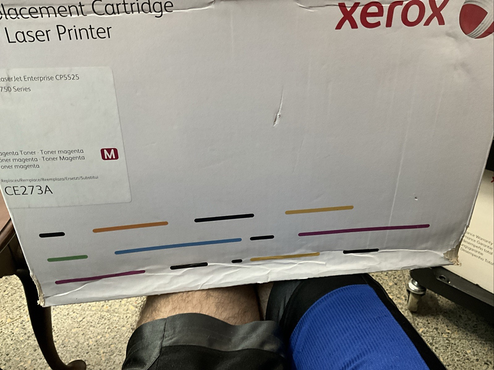 Xerox 106R02268 Replacement number CE273A Magenta toner cartridge