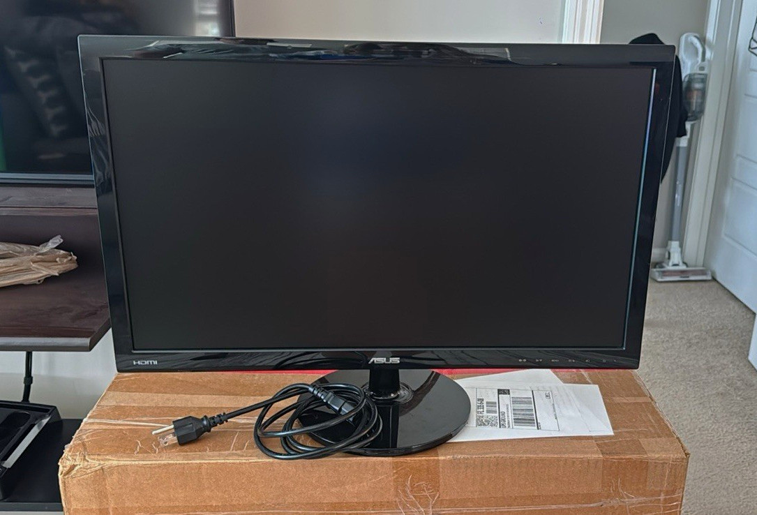 ASUS VS247H-P 24" LED 1080p 2ms 60Hz HDMI DVI VGA Black Monitor with cord