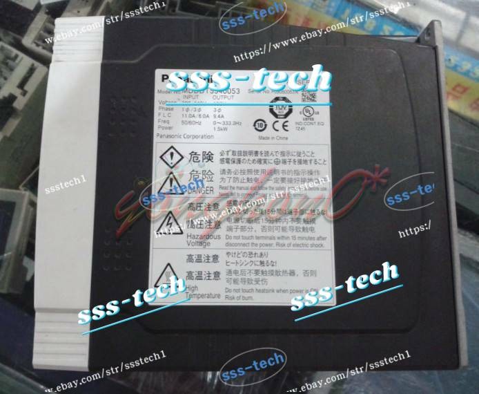 1PC NEW PANASONIC AC SERVO DRIVER MDDDT5540053 Via DHL or FedEX