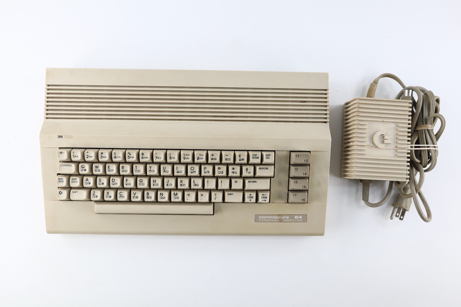 Commodore 64C - C64 Vintage Personal Computer - Tested Working