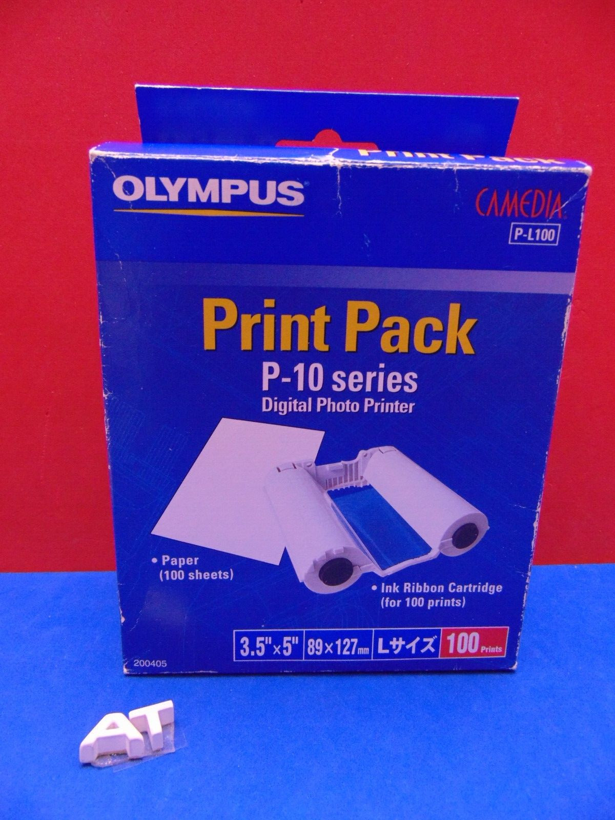 Olympus Camedia P-L100 P-10 Series Print Pack 100 Prints 3.5 x 5" New & Sealed