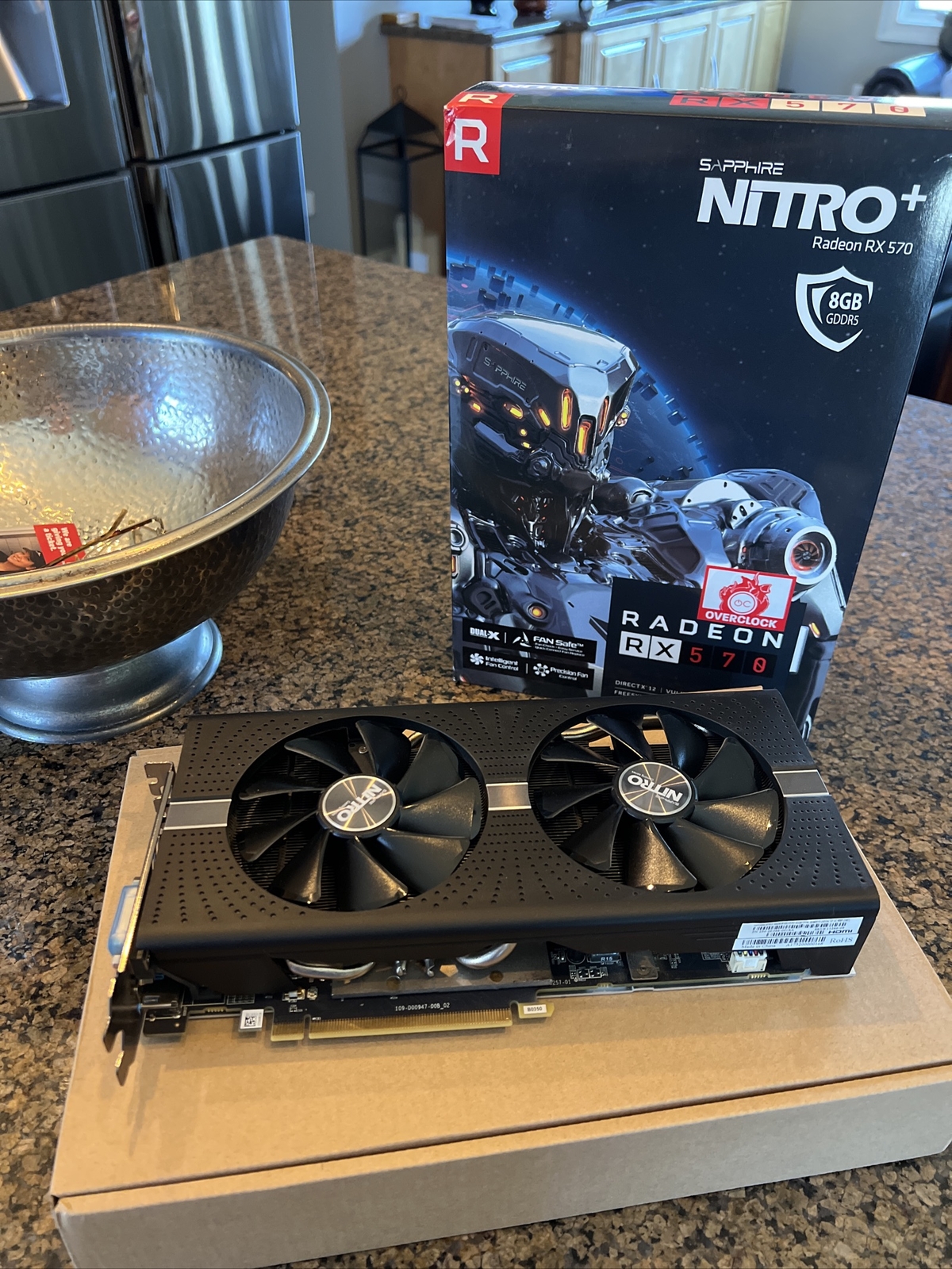 SAPPHIRE Radeon NITRO+ RX 570 8GB GDDR5 PCI-Express Graphics Card