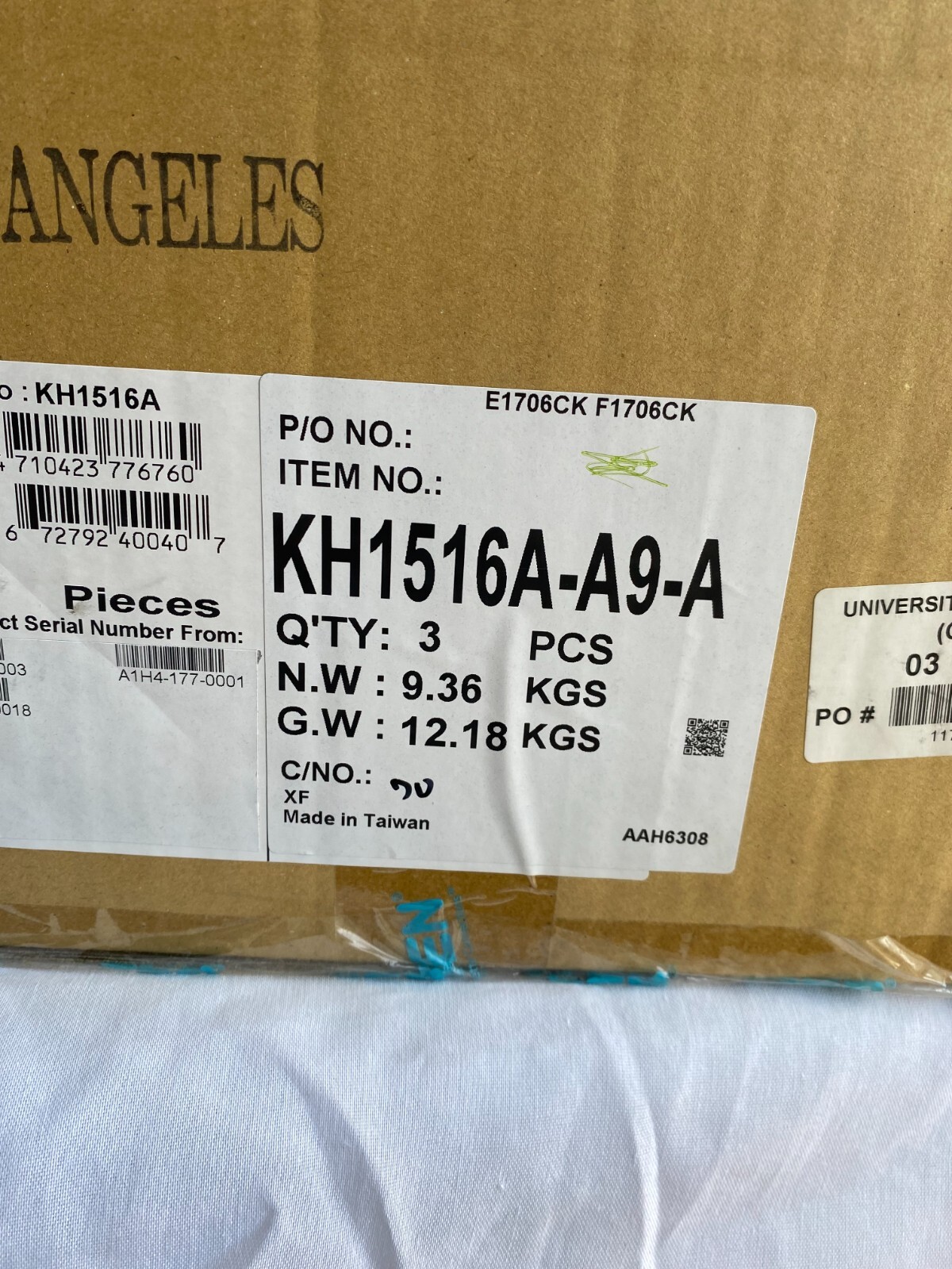 Aten Altusen KH1516A-A9-A 16 Port CAT5 High Density KVM Switch with kit