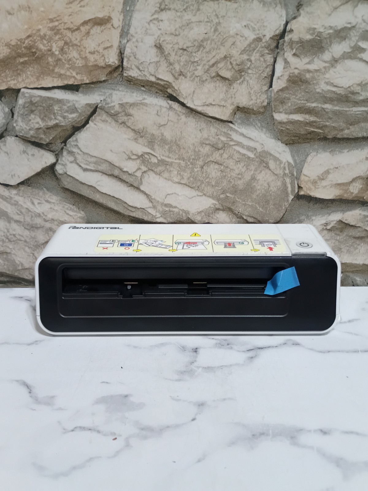 Pandigital Photolink One-Touch Scanner PANSCN05 4x6 Photo Untested