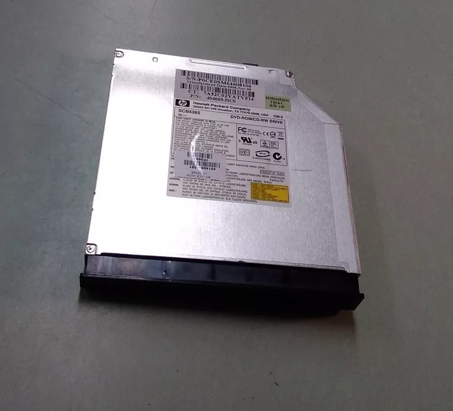 HP SCB5265 DVD-ROM/CD-RW Drive 404669-HC0 431408-001