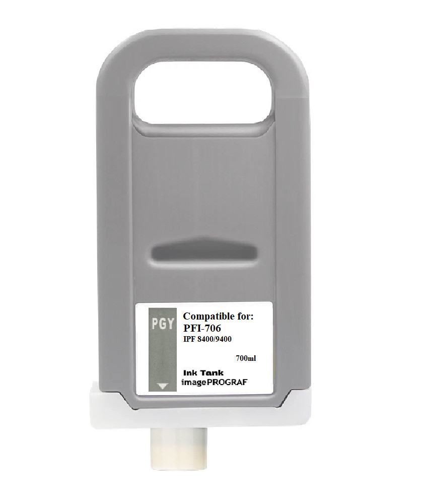 PFI-706 Photo Gray Ink Cartridge for IPF 8400s 8400se 9400s 8400 9400 PFI706PGY