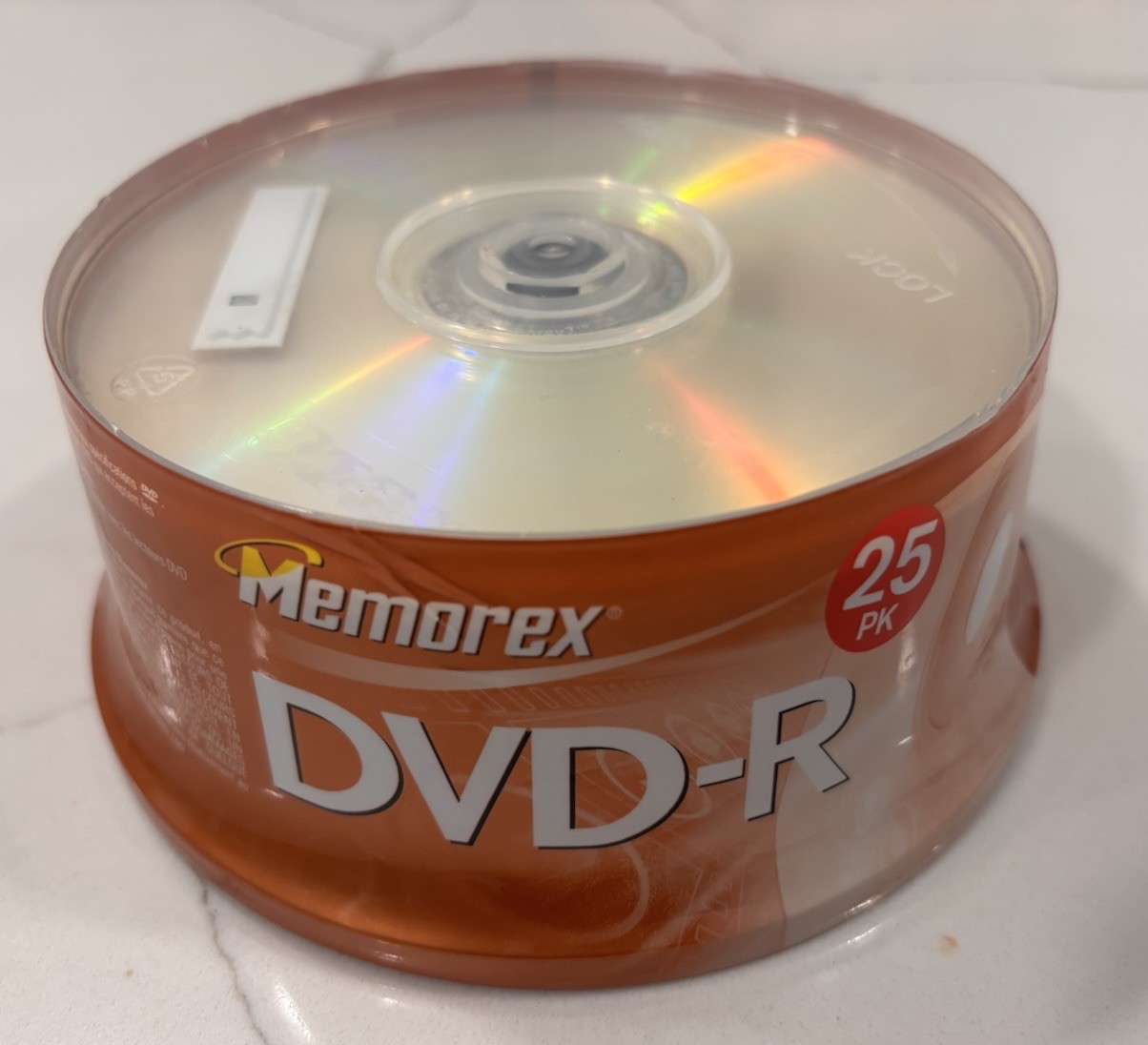 Memorex DVD 25 Pack BRAND NEW SEALED