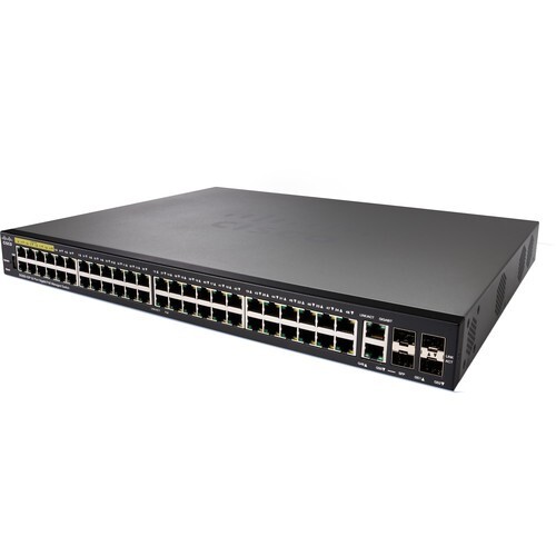Cisco SG350-52P 52Port Gigabit PoE Managed Switch | Enterprise-Grade Performance