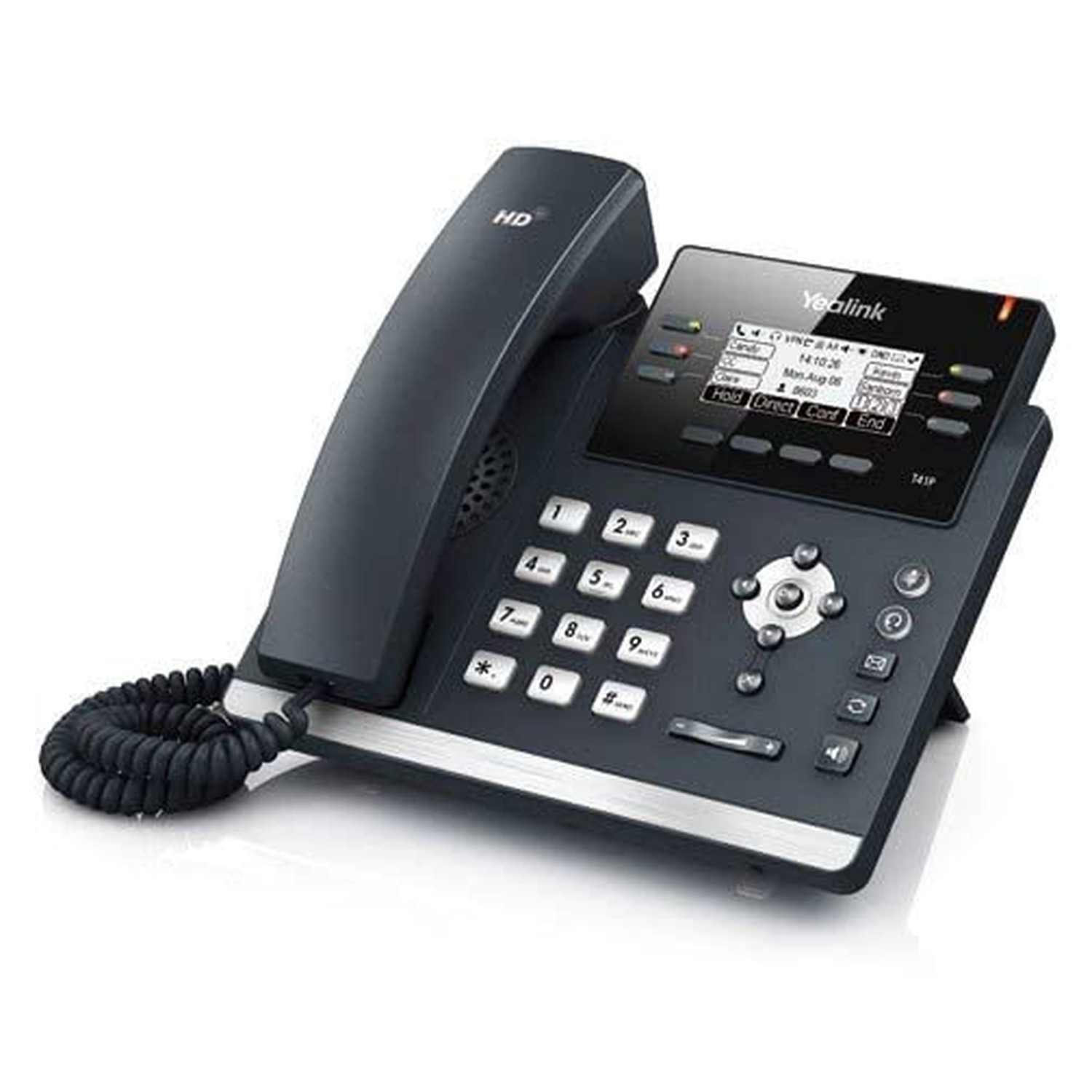 Yealink Ultra-Elegant IP Phone SIP-T41P PoE, Power Supply Not Included
