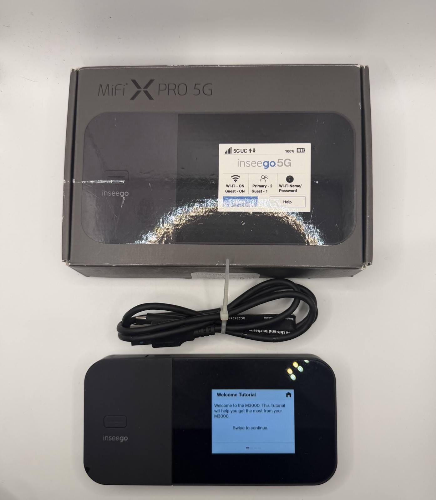 Inseego MiFi x Pro 5G M3000 Wireless Hotspot T-Mobile 5050mAh Battery