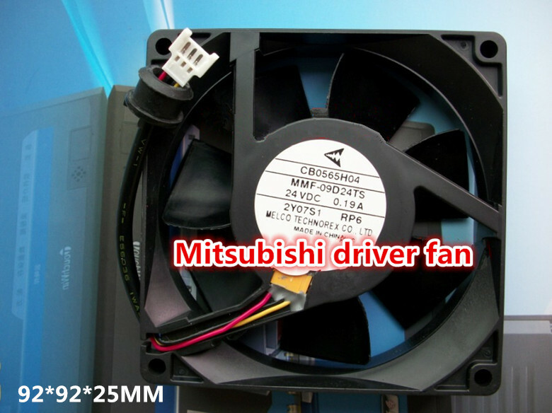 New Mitsubishi Drive Cooling Fan MMF-09D24TS-RP6 24V DC 0.19A 3-pin 9025 9cm