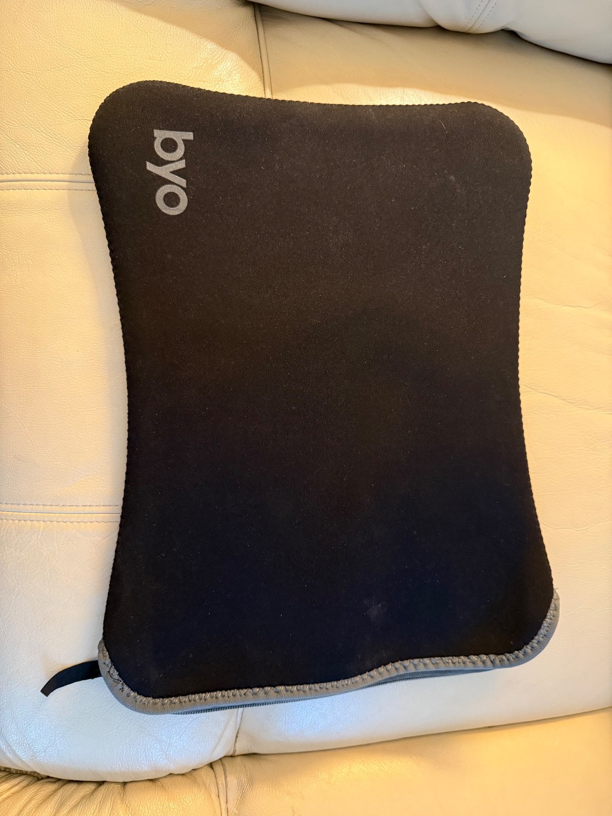 BYO Neoprene Laptop Computer Sleeve 16" Black 