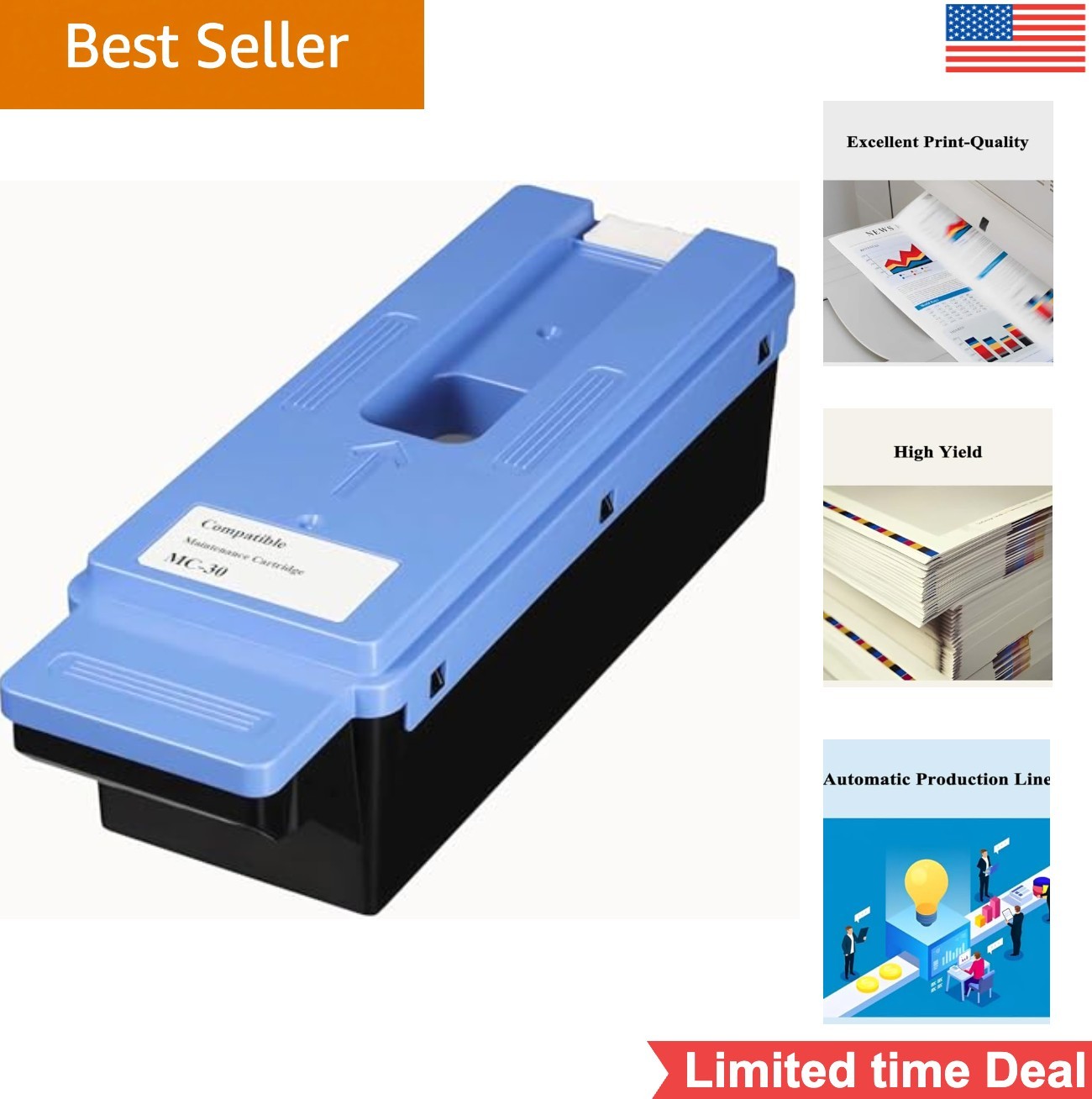 Maintenance Cartridge 1 Pack Compatible Imageprograf GP-2000 4000 PRO-2100 4100