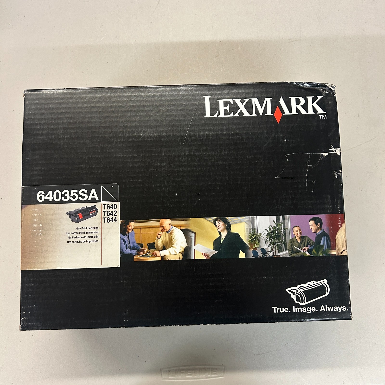 Genuine Lexmark 64035SA Black Toner 6000 pages T640 T642 T644 OEM Sealed New