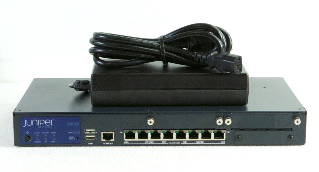 Juniper Networks SRX220 Security Appliance With Power Supply L611