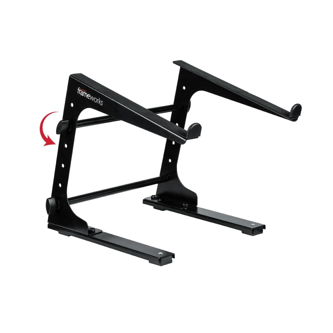Portable Laptop Stand for MacBook Pro Air Surface MIDI Controllers Compact De...