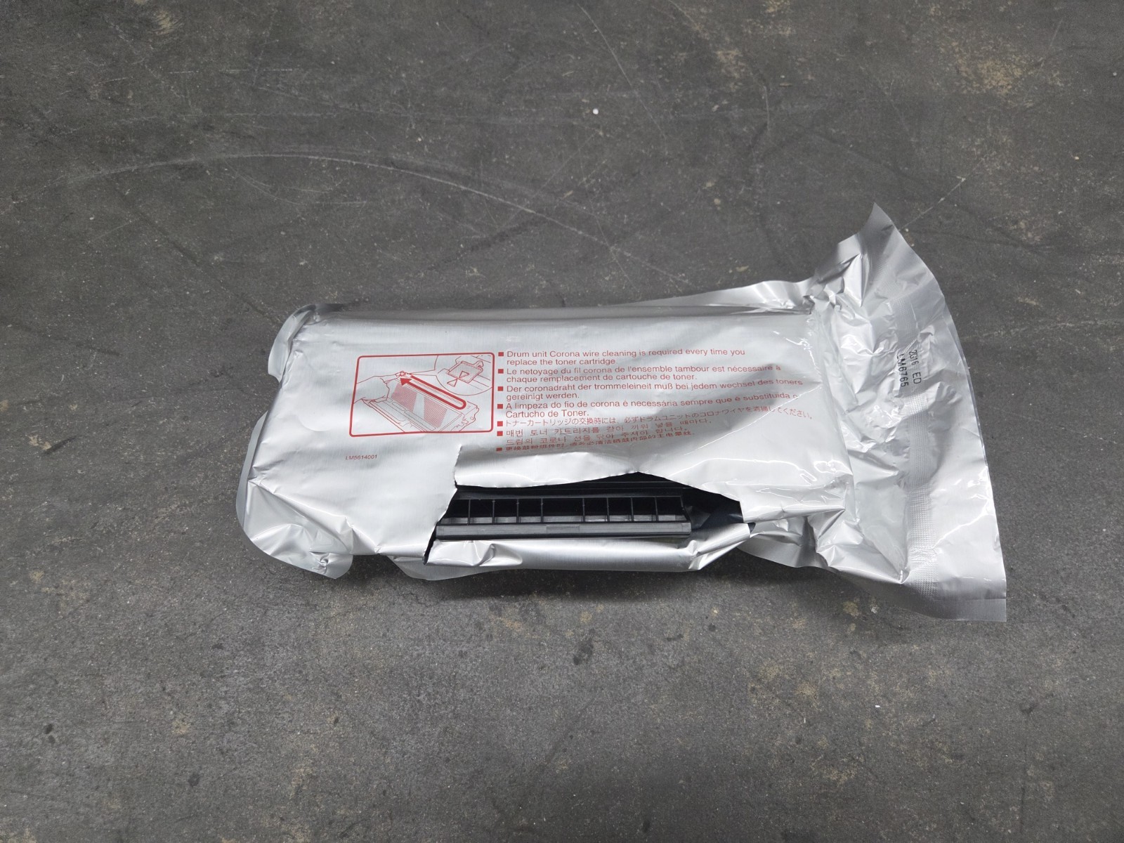 Brother TN-550 Genuine Toner Cartridge Brother TN550 Black Toner No BOX NEW
