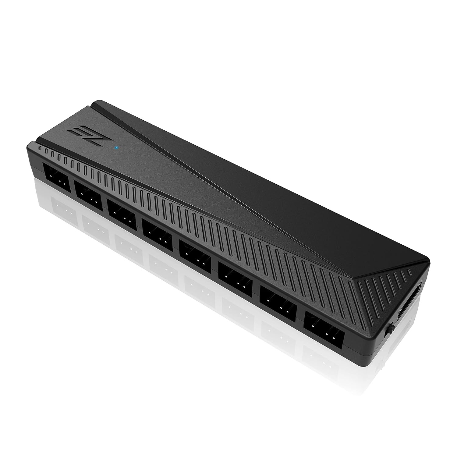 ARGB PWM Fan Hub for PC Case Fan, 8 PWM Ports & 8 ARGB Ports, 12V/5V